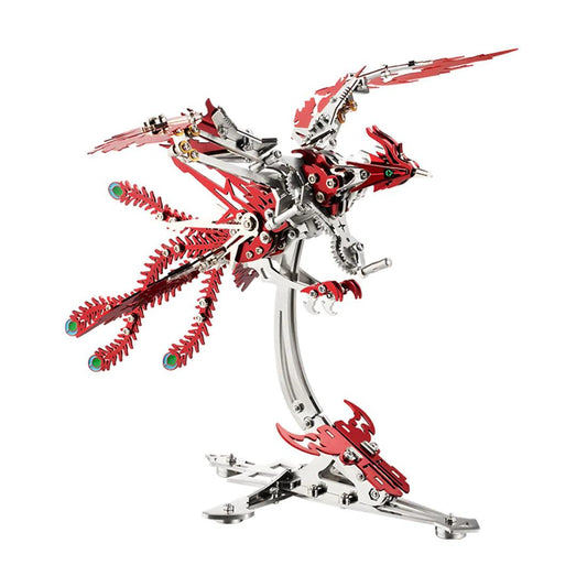 Desktrim™ | Phoenix Rising 3D Mechanical Stainless Steel Bionic Assembly Kit