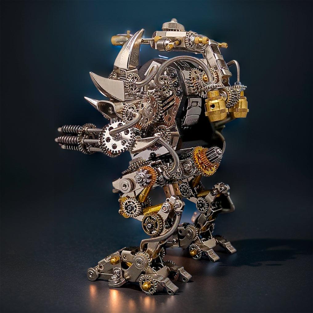 Desktrim™ | Titan Guardian Mecha Watch Stand - 3D Metal Puzzle