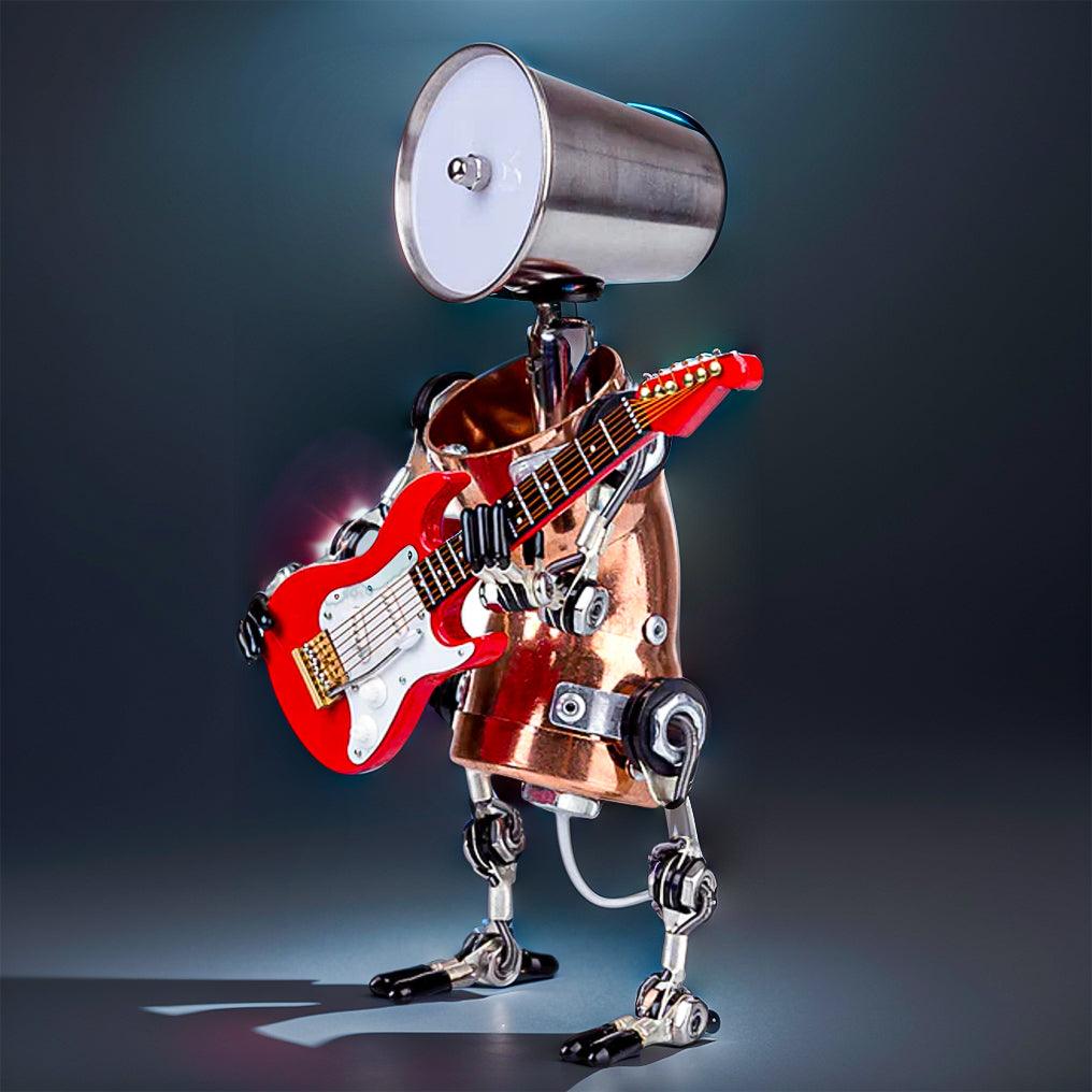 Desktrim™ | DIY 3D Metal Steampunk Hand-Assembled Robot Band Model