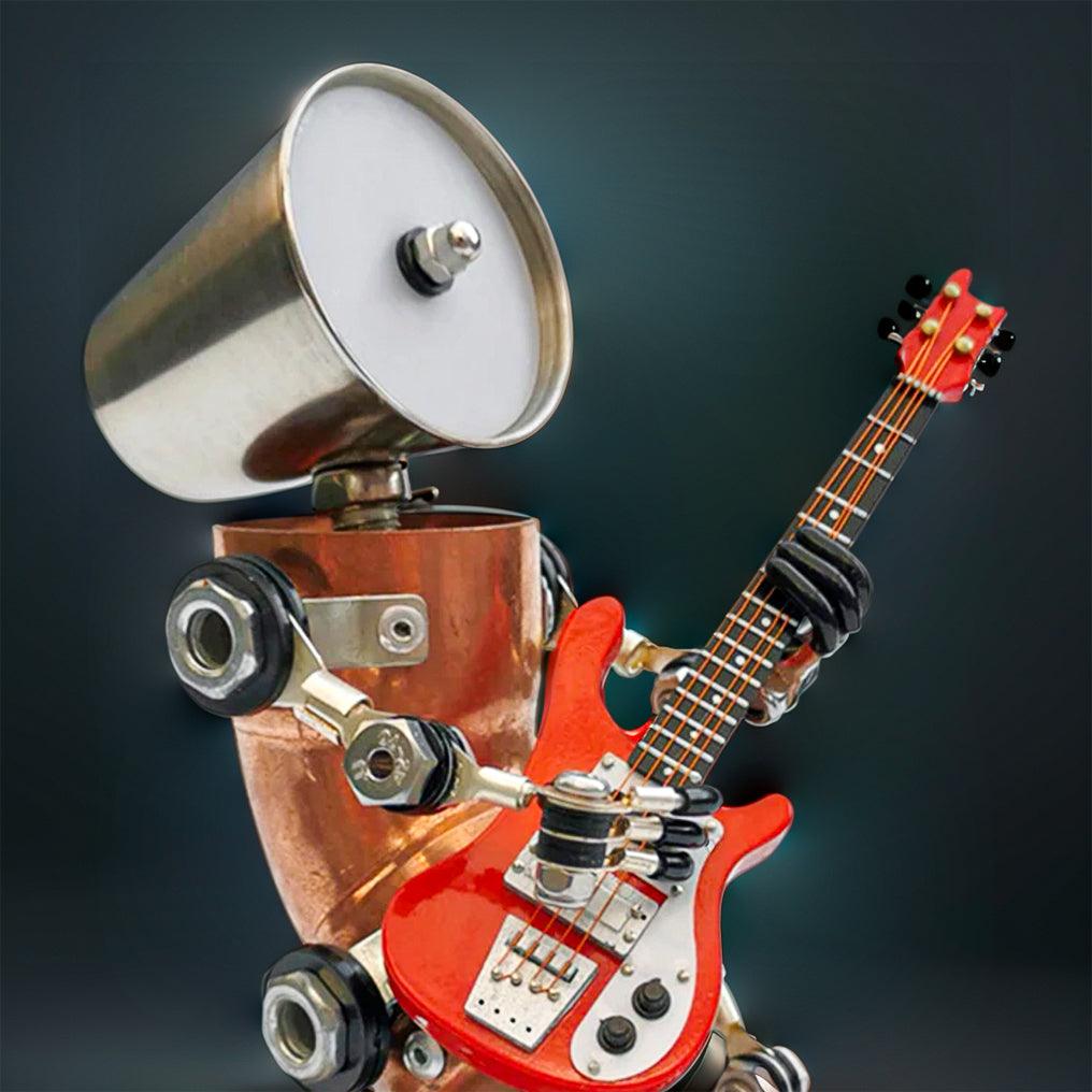 Desktrim™ | DIY 3D Metal Steampunk Hand-Assembled Robot Band Model