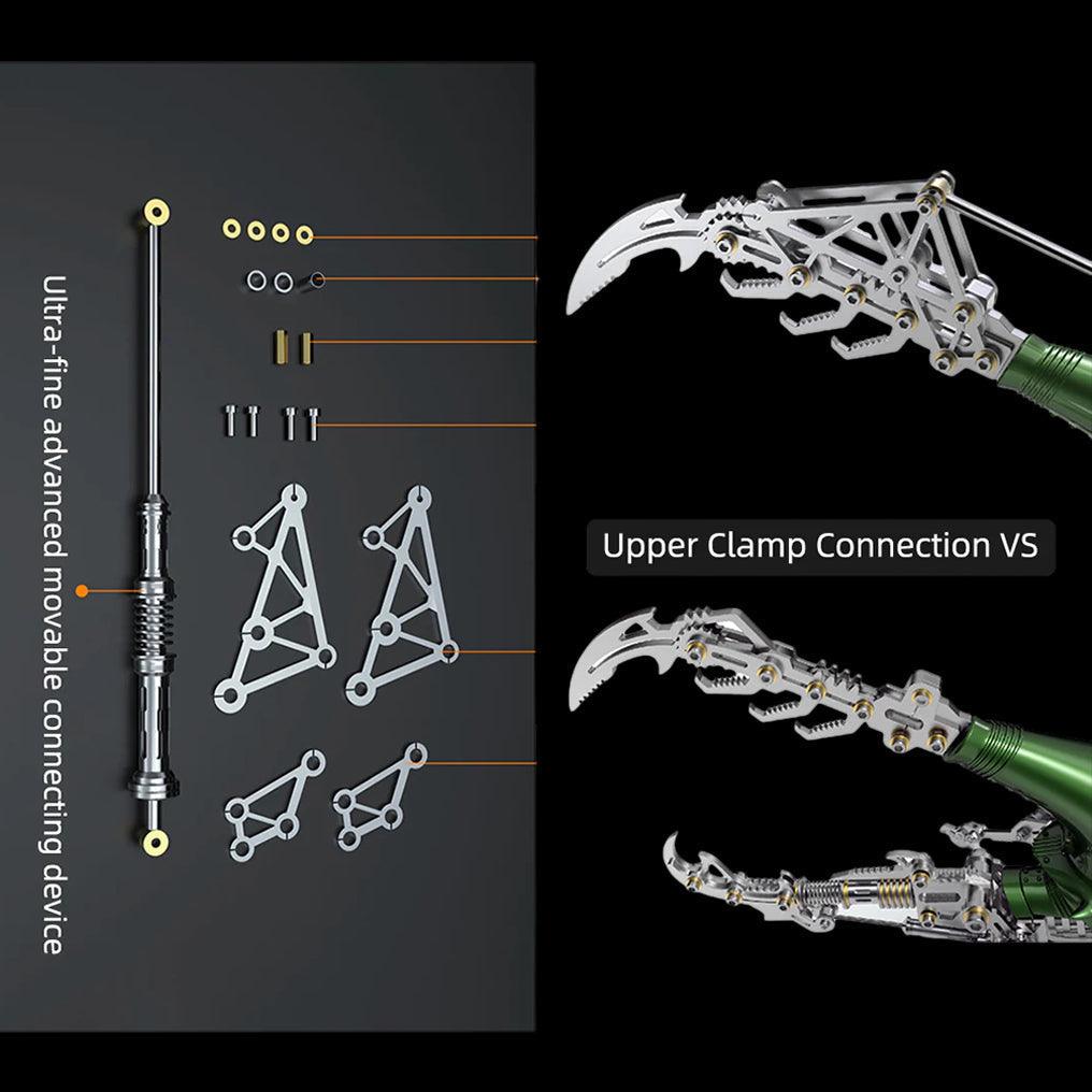 Desktrim™ | DIY 3D Beetle with Long Horn Metal Model Puzzles Kits