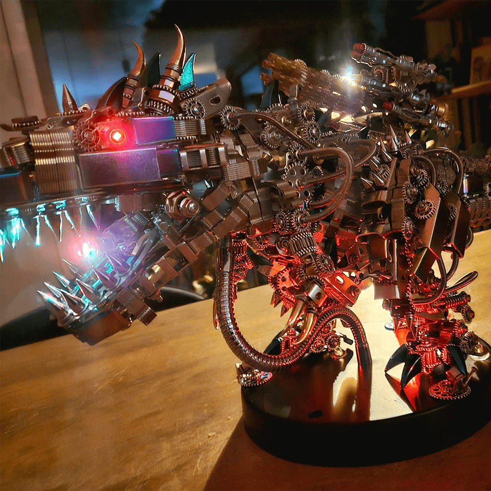 Desktrim™ | DIY 3D Mechanical Titan T-Rex Big Dinosaur 3120PCS+