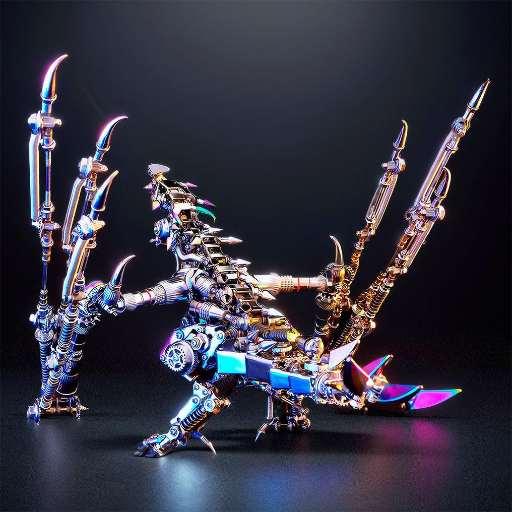 Desktrim | Mythic Western Dragon 3D Metal Intelligence Puzzle - 1390+PCS