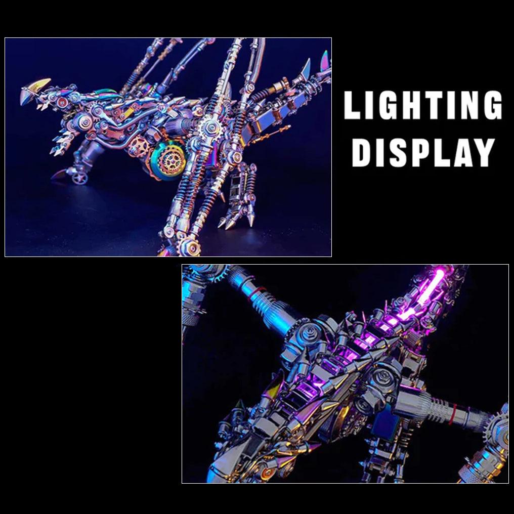 Desktrim | Mythic Western Dragon 3D Metal Intelligence Puzzle - 1390+PCS