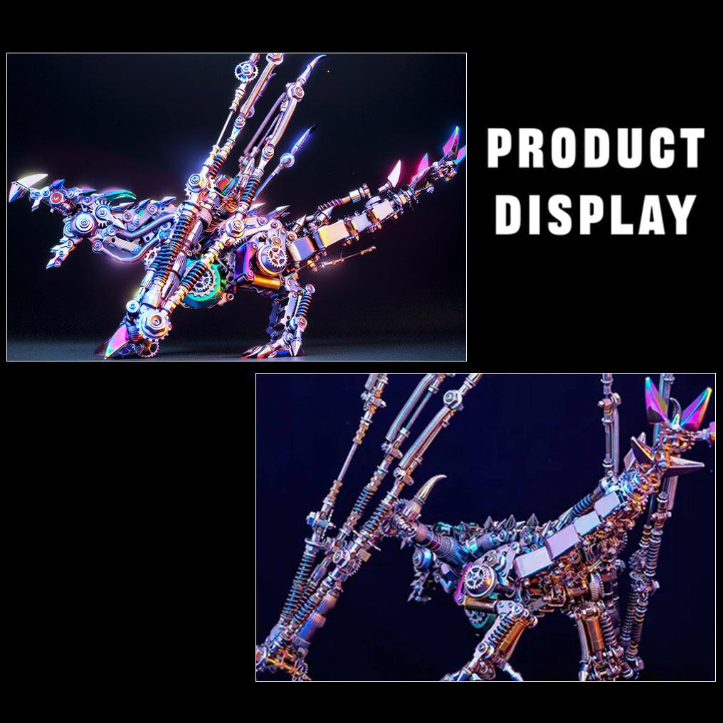 Desktrim | Mythic Western Dragon 3D Metal Intelligence Puzzle - 1390+PCS