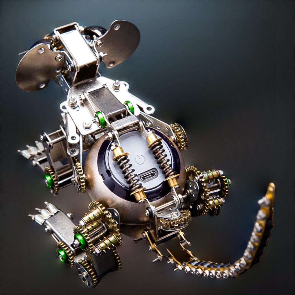 Desktrim™ | DIY 3D Metal Mechanical Puzzle Easter Mouse Assembly Animal Model Kit-525PCS
