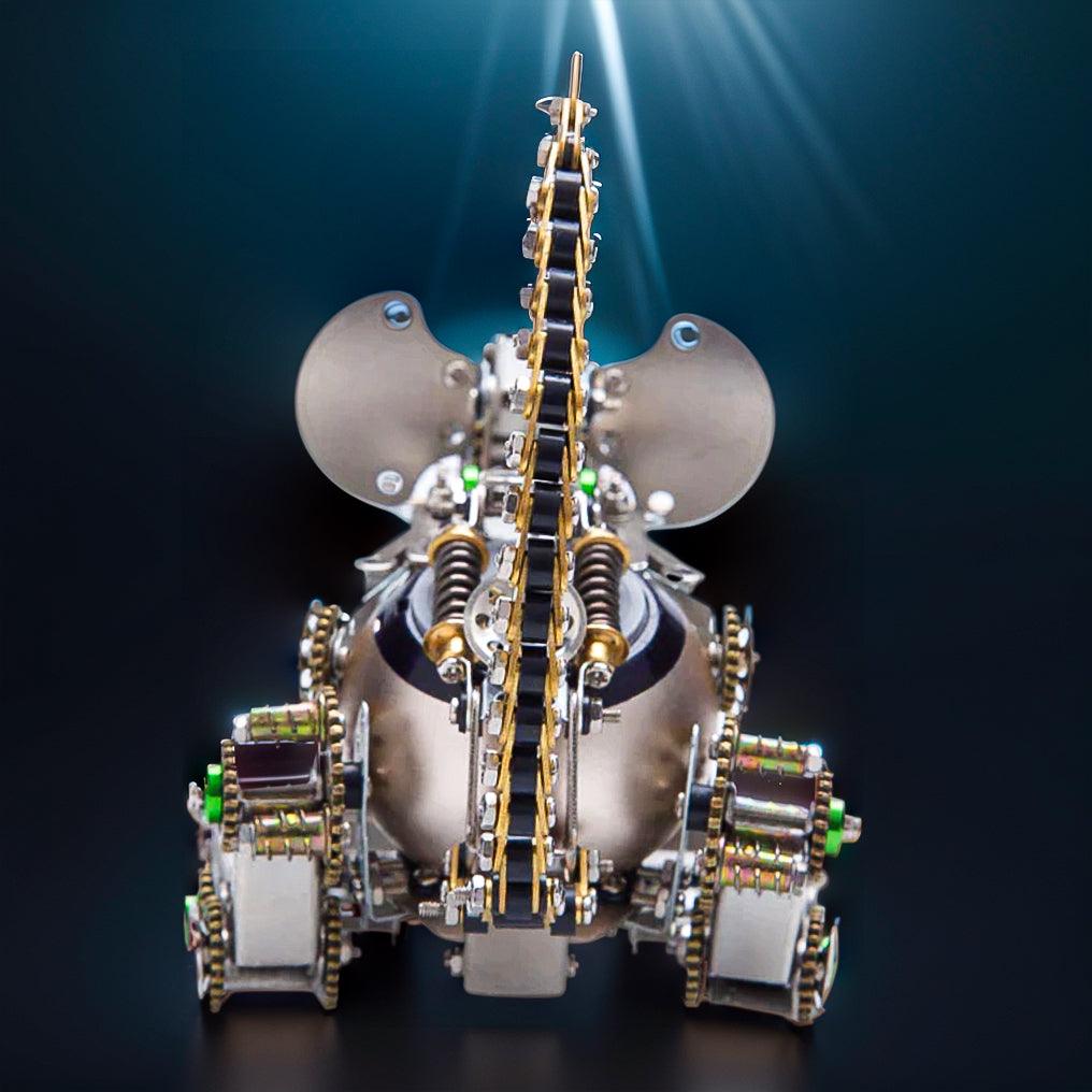 Desktrim™ | DIY 3D Metal Mechanical Puzzle Easter Mouse Assembly Animal Model Kit-525PCS