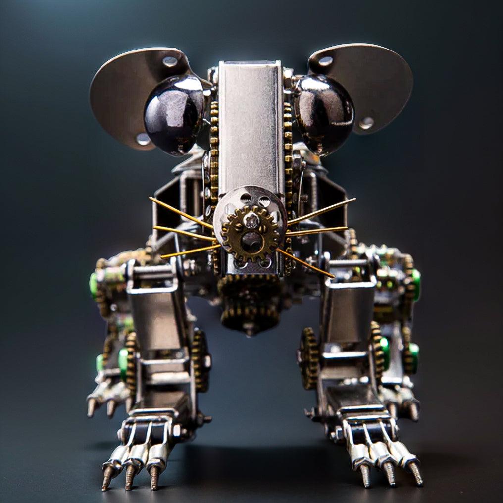 Desktrim™ | DIY 3D Metal Mechanical Puzzle Easter Mouse Assembly Animal Model Kit-525PCS