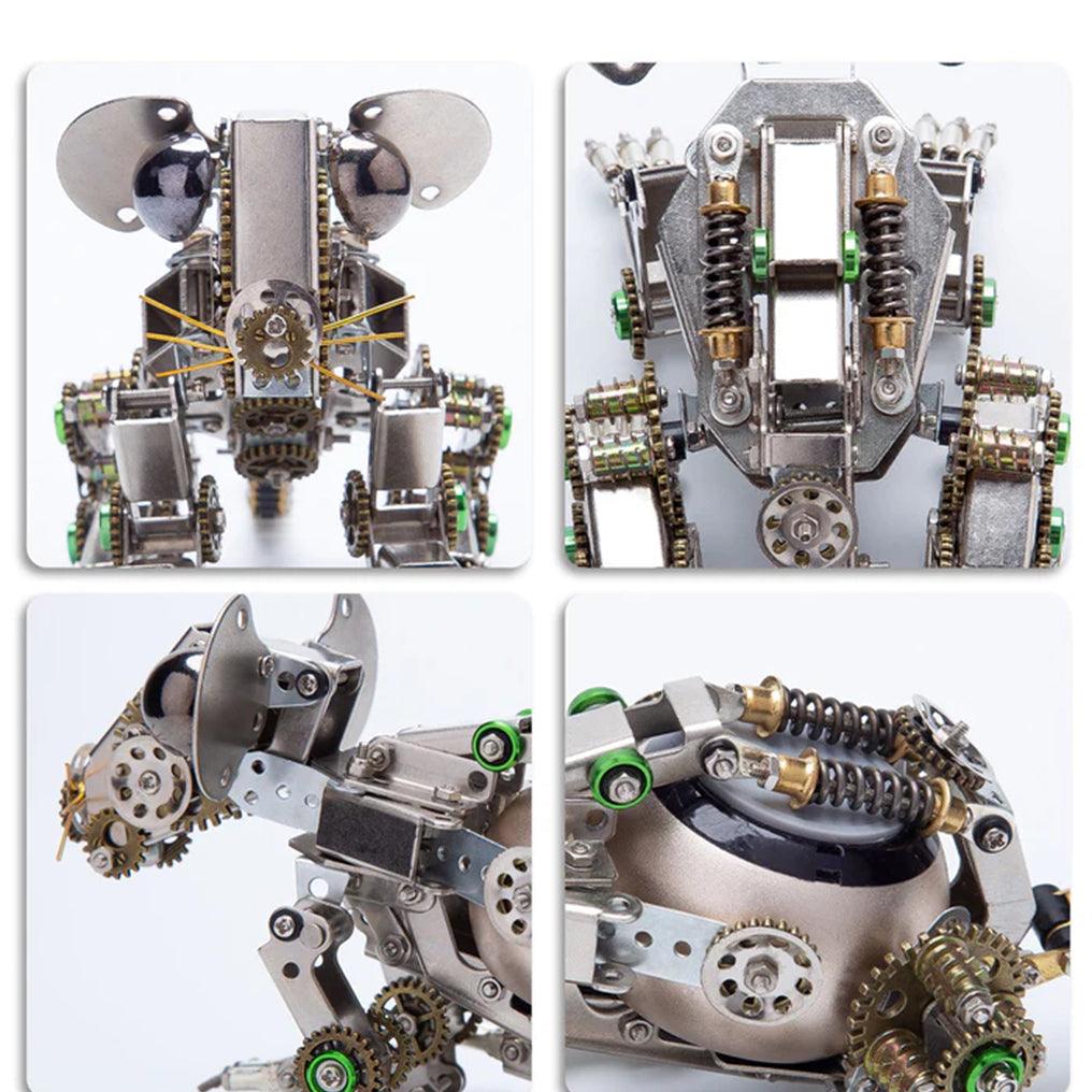 Desktrim™ | DIY 3D Metal Mechanical Puzzle Easter Mouse Assembly Animal Model Kit-525PCS