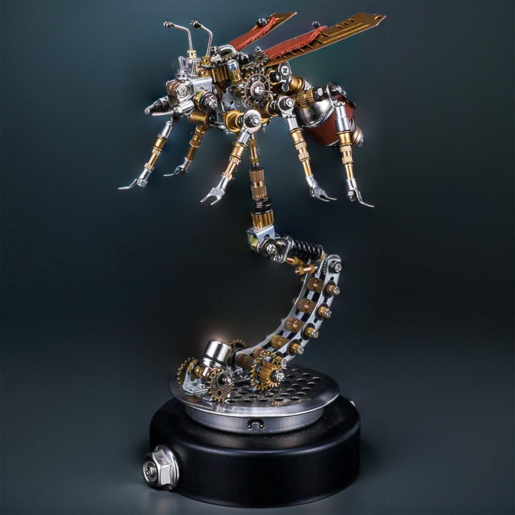 Desktrim™ | DIY 3D Metal Mechanical Puzzle Model Kit Termite with Holder