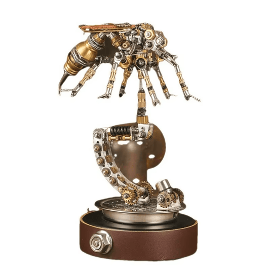 Desktrim™ | DIY 3D Metal Mechanical Puzzle Model Kit Termite with Holder