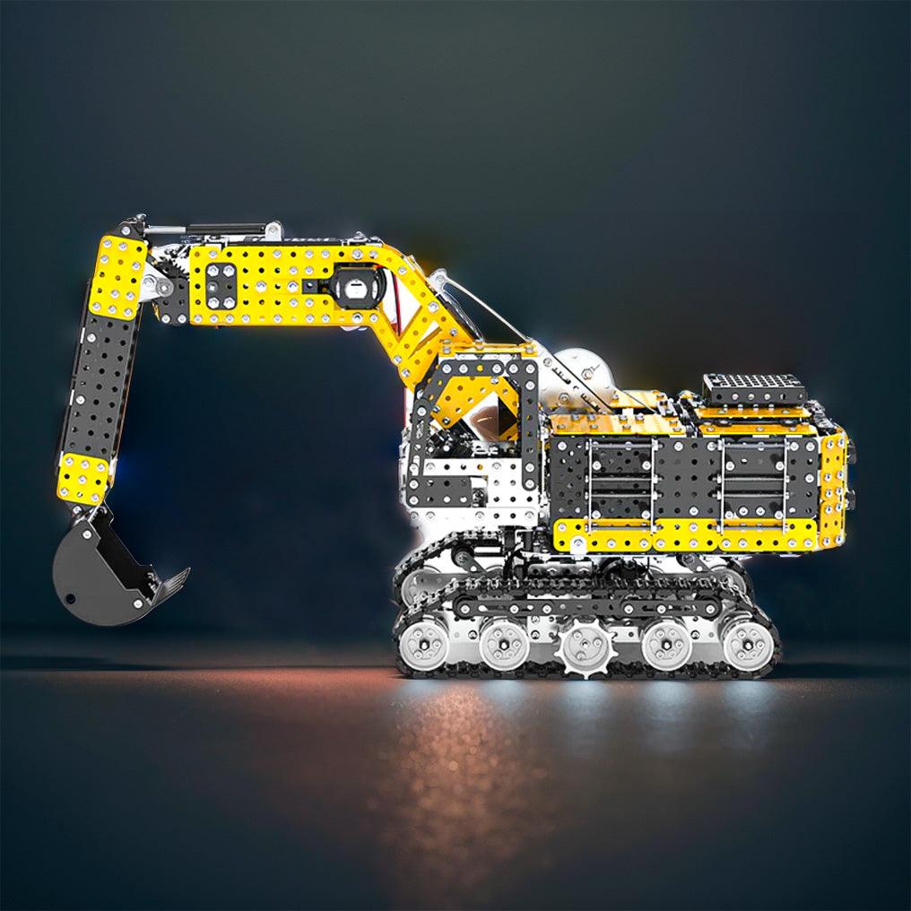 Desktrim™ | Remote Control Metal Excavator 3D Puzzle - 2544 Precision Parts