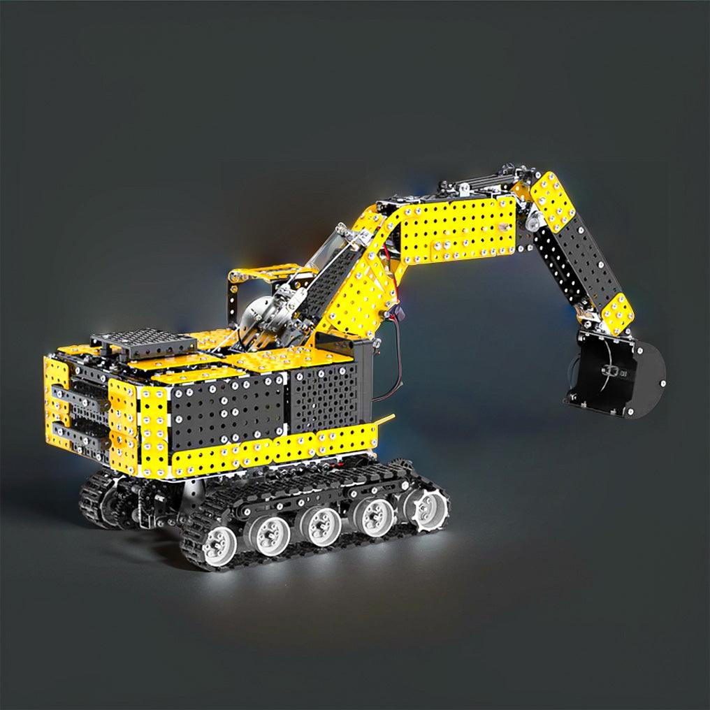 Desktrim™ | Remote Control Metal Excavator 3D Puzzle - 2544 Precision Parts