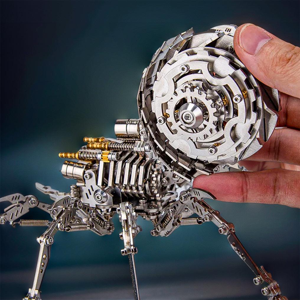 Desktrim™ | DIY 3D Metal Spider Puzzle Model Kit Games Creative Gift-203Pcs