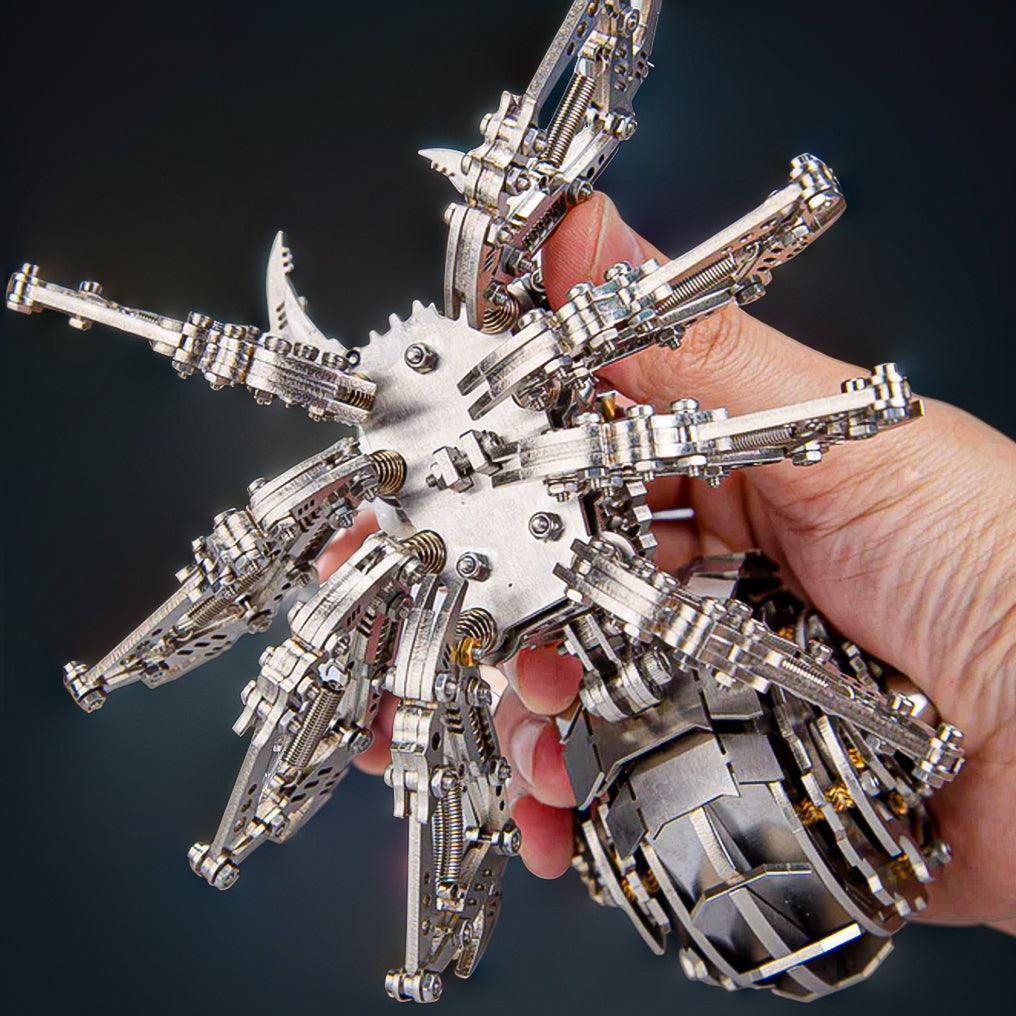 Desktrim™ | DIY 3D Metal Spider Puzzle Model Kit Games Creative Gift-203Pcs