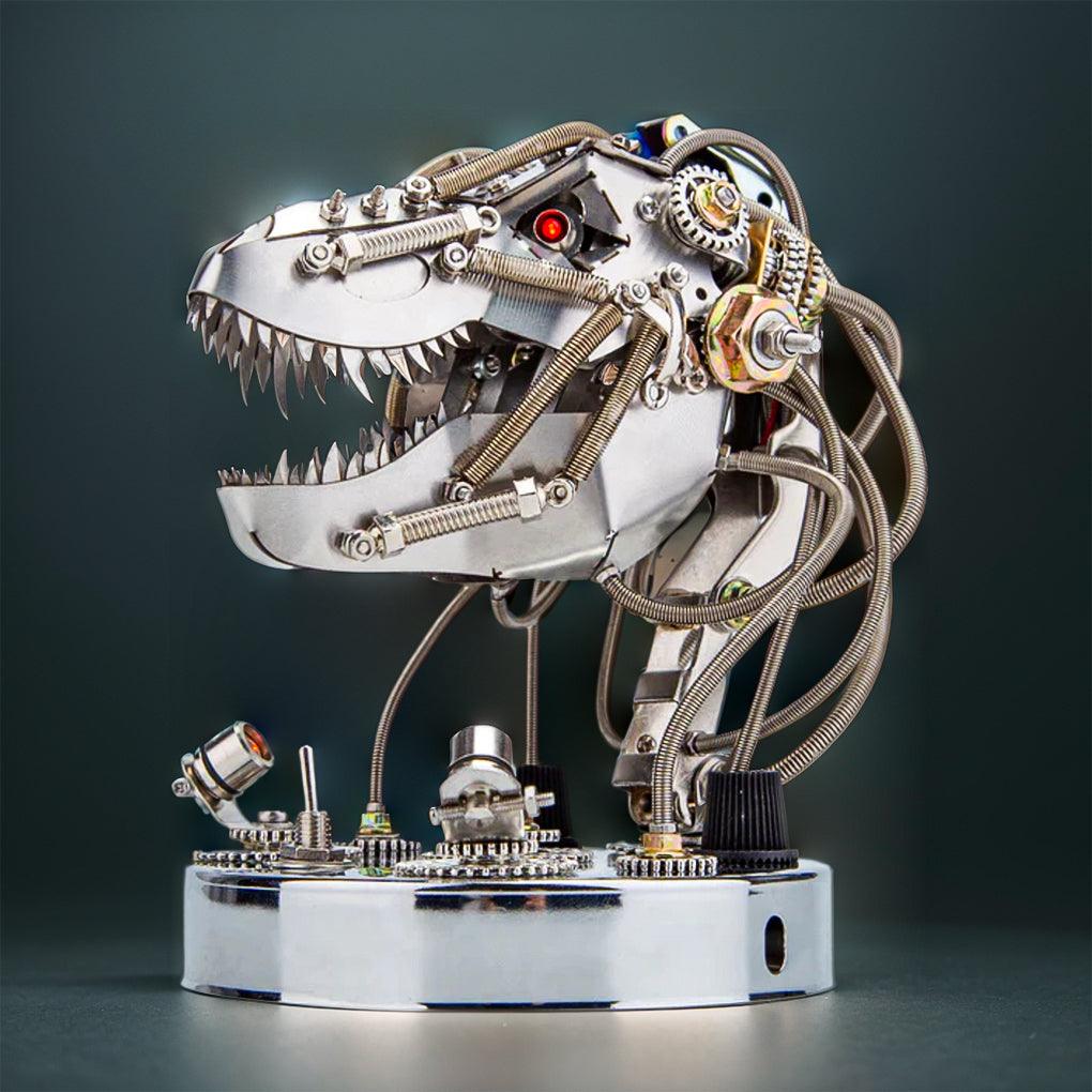 Desktrim™ | CHRONOS PREDATOR Steampunk T-Rex Head Mechanical Model Kit