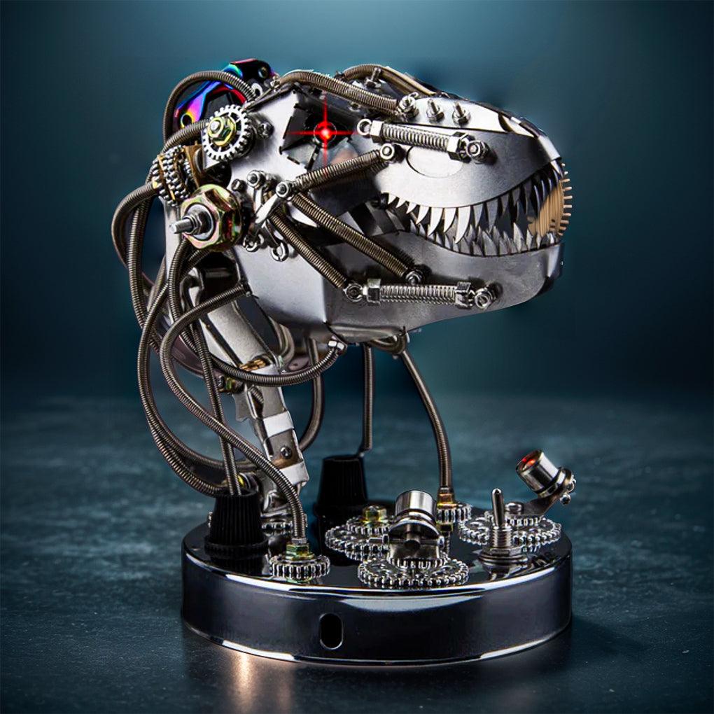 Desktrim™ | CHRONOS PREDATOR Steampunk T-Rex Head Mechanical Model Kit