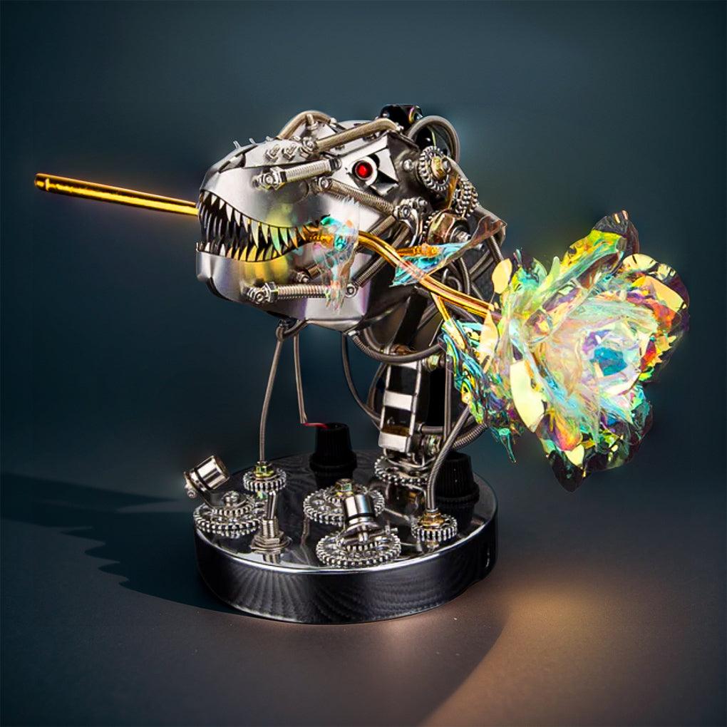 Desktrim™ | CHRONOS PREDATOR Steampunk T-Rex Head Mechanical Model Kit