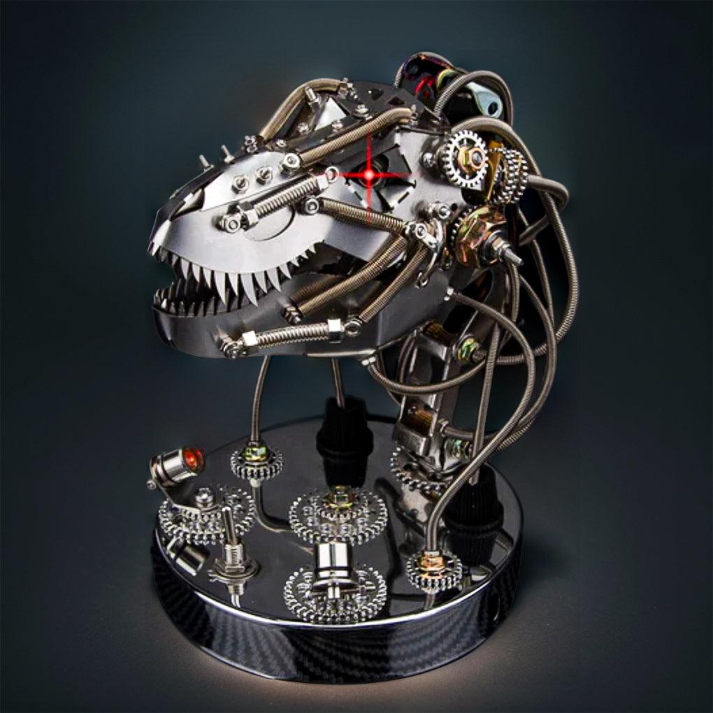 Desktrim™ | CHRONOS PREDATOR Steampunk T-Rex Head Mechanical Model Kit