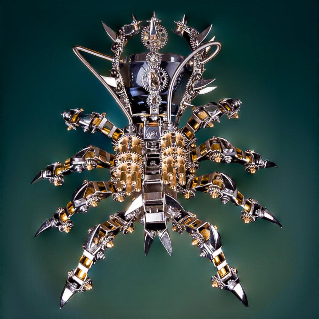 Desktrim™ | DIY 3D Metal Tarantula with Black Speaker Puzzle Model Kit 1000+PCS