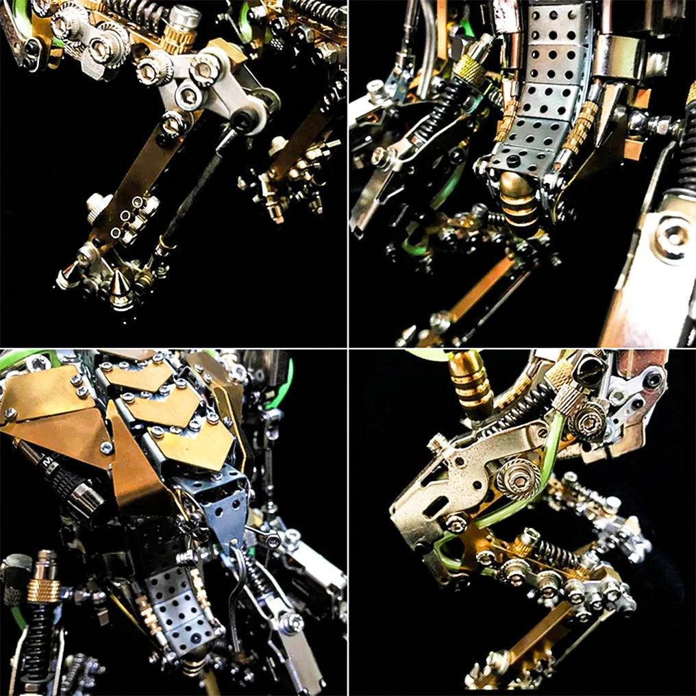 Desktrim™ | DIY XIA-A Metal Future Mech Model with Articulated Joints & Lights