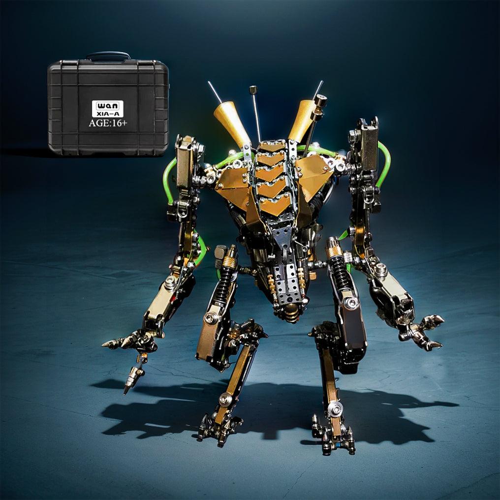 Desktrim™ | DIY XIA-A Metal Future Mech Model with Articulated Joints & Lights