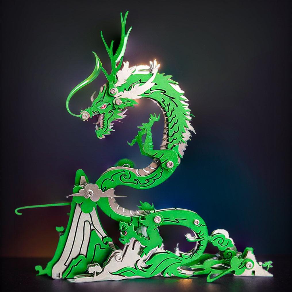 Desktrim™ | Dragon on the Mountain Mythical Creature Model Kit