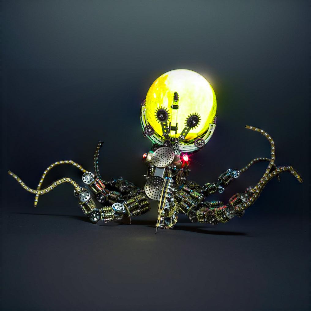 Desktrim™ | Galactic Kraken 3D Metal Steampunk Puzzle