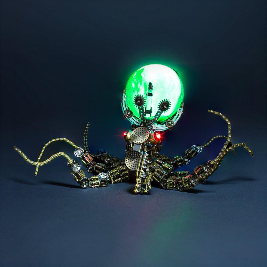 Desktrim™ | Galactic Kraken 3D Metal Steampunk Puzzle