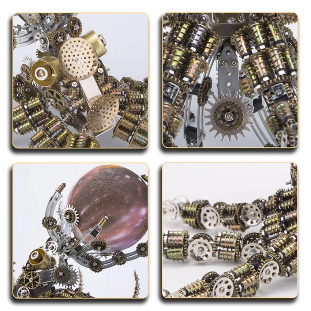 Desktrim™ | Galactic Kraken 3D Metal Steampunk Puzzle