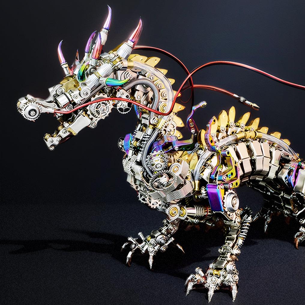 Desktrim™ | Imperial Dragon Master - 3D Metal Mechanical Dragon DIY Assembly Model Kit
