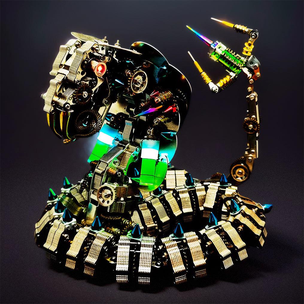 Desktrim™ | Lifelike Mechanical Cobra 3D Metal DIY Model Kit