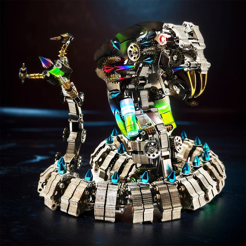 Desktrim™ | Lifelike Mechanical Cobra 3D Metal DIY Model Kit