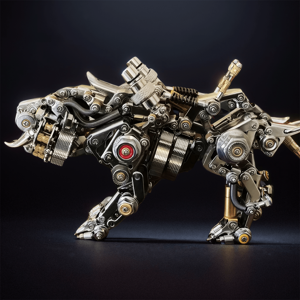 Desktrim™ | DIY 3D Metal Model Bengal Tiger Kit Puzzles Building Block Set Toys