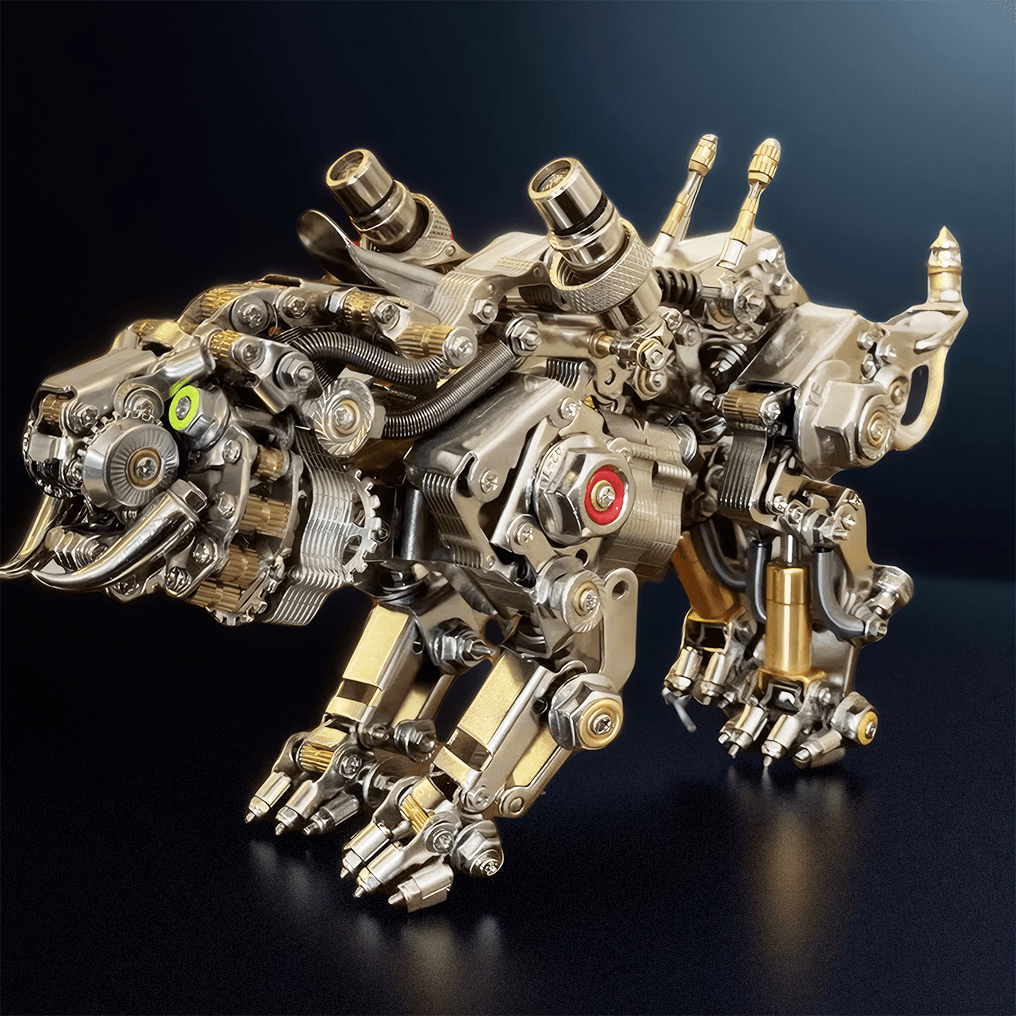 Desktrim™ | DIY 3D Metal Model Bengal Tiger Kit Puzzles Building Block Set Toys