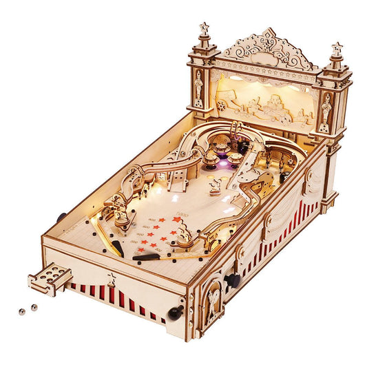 Desktrim™ | 3D Pinball Machine 3D Wooden Puzzle