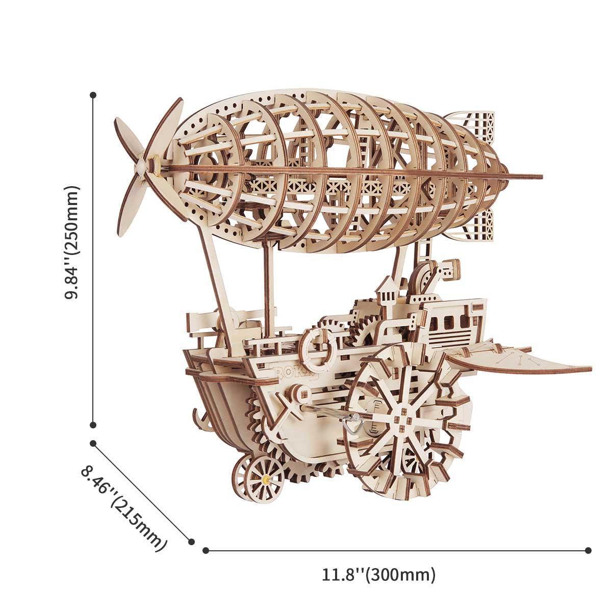 Desktrim™ | Celestial Navigator - Mechanical Steampunk Airship Model