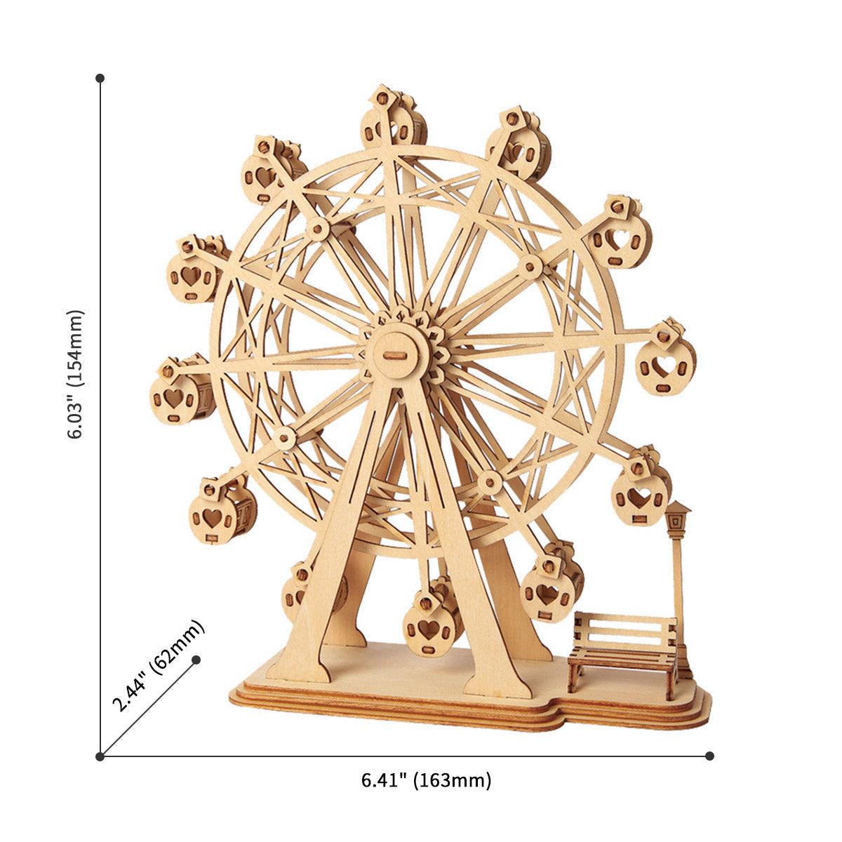 Desktrim™ | Grand Ferris Wheel 3D Wooden Puzzle