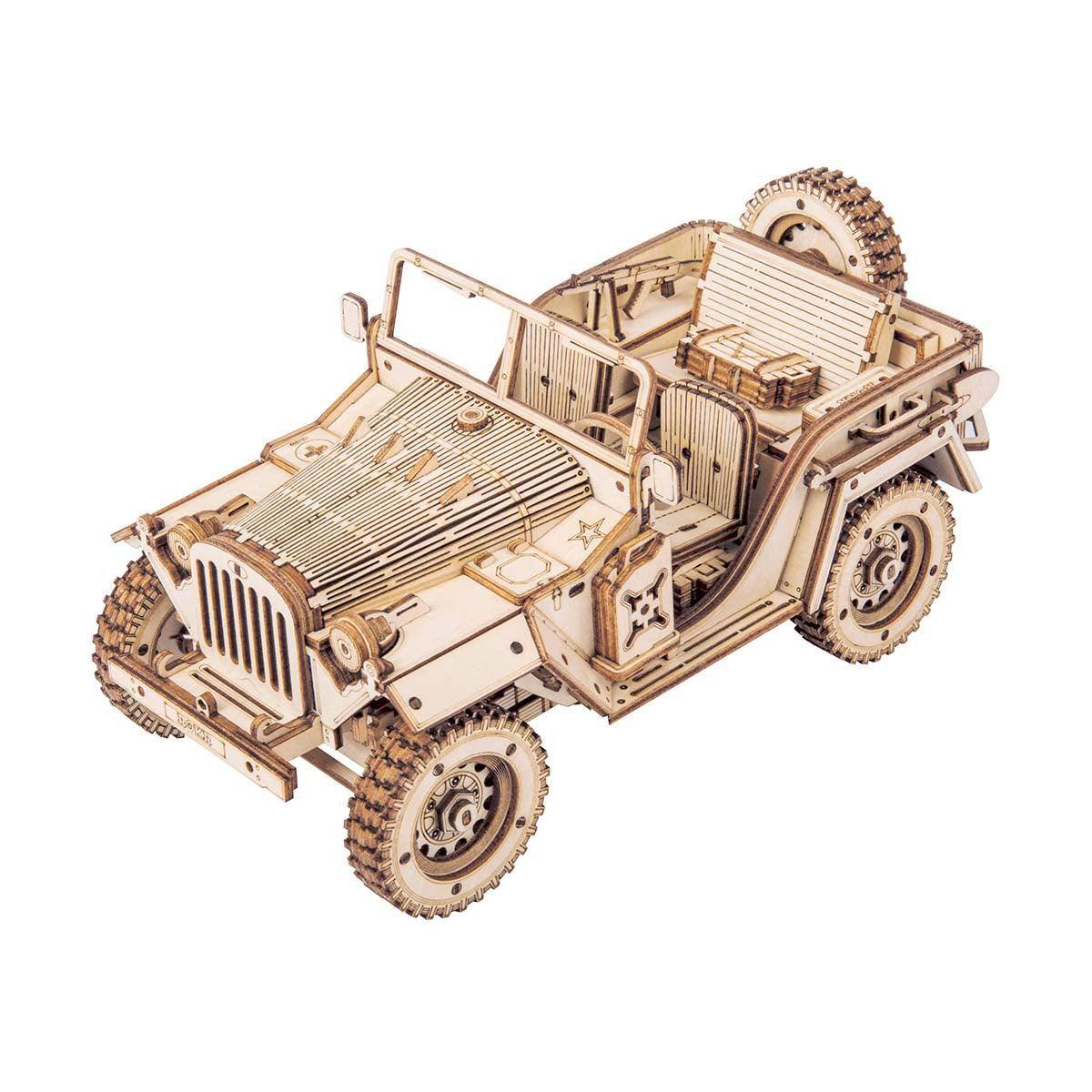 Desktrim™ | Heritage Roadster - Premium Wooden Car Model Kit