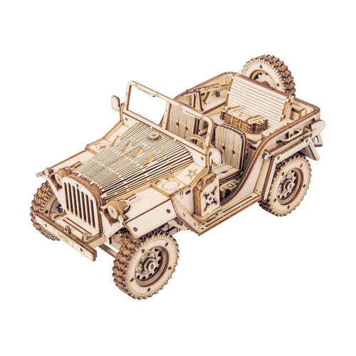Desktrim™ | Heritage Roadster - Premium Wooden Car Model Kit