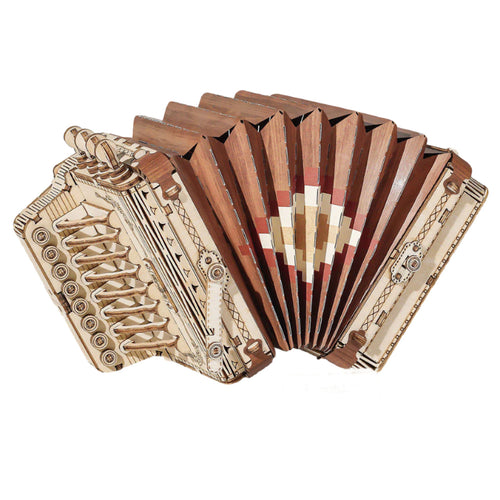 Desktrim™ | Melodic Accordion - Musical Wooden Model Kit