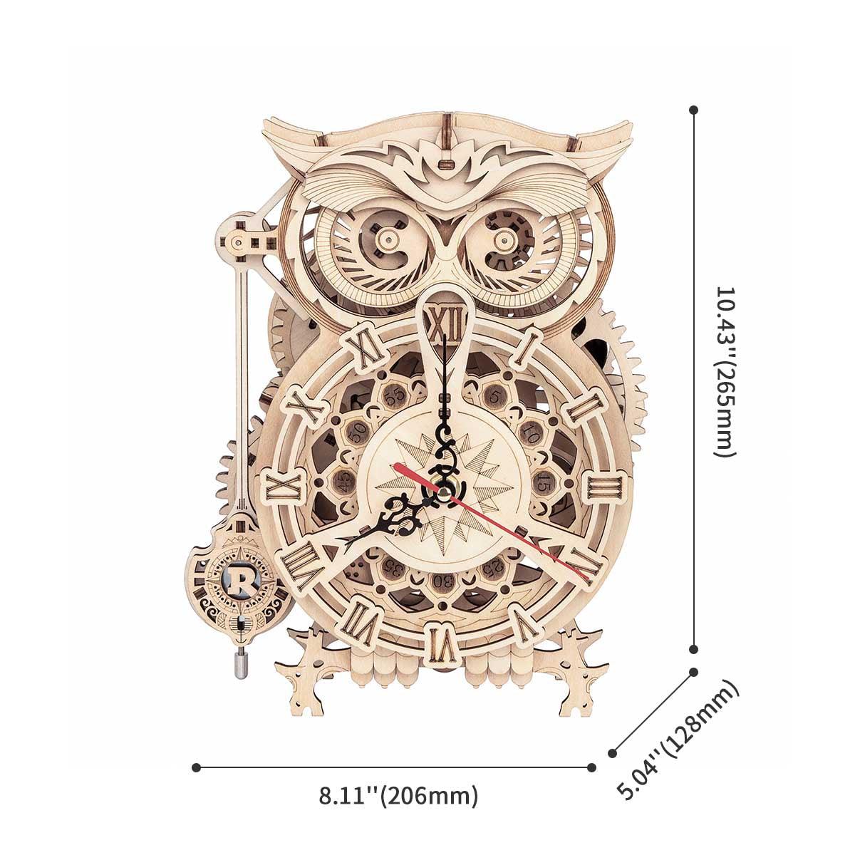 Desktrim™ | Nightwatch Owl Mechanical Timer Clock