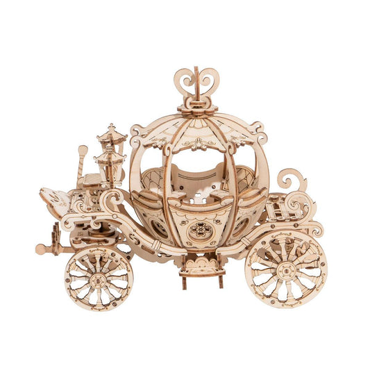 Desktrim™ | Pumpkin Carriage 3D Wooden Puzzle
