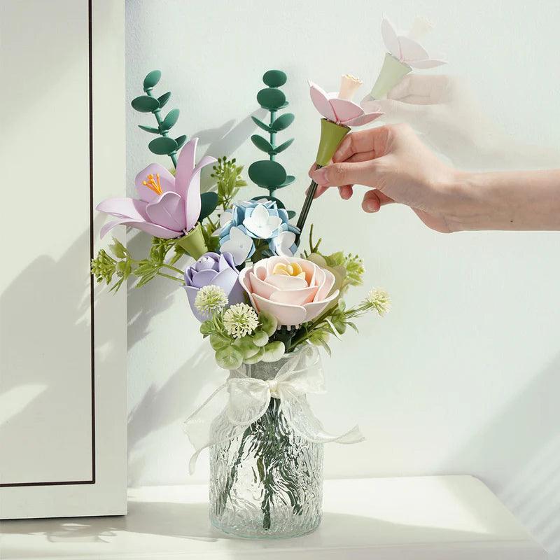 Desktrim™ | Romantic Floral Bouquet DIY 3D Puzzle