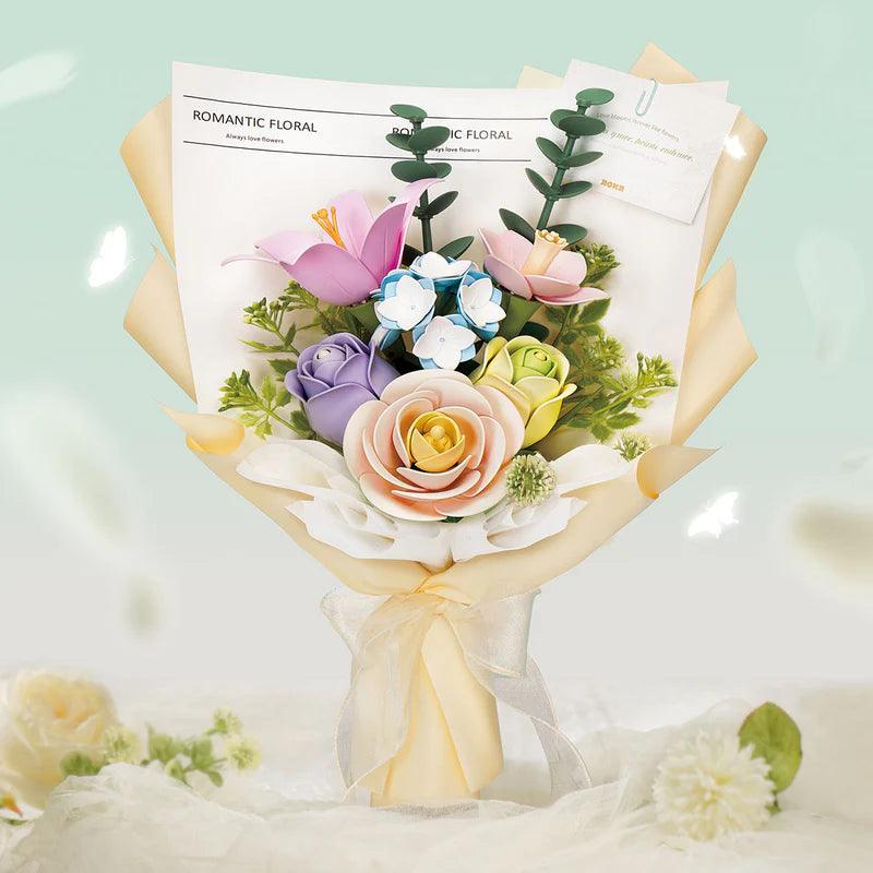 Desktrim™ | Romantic Floral Bouquet DIY 3D Puzzle