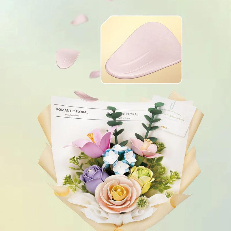 Desktrim™ | Romantic Floral Bouquet DIY 3D Puzzle