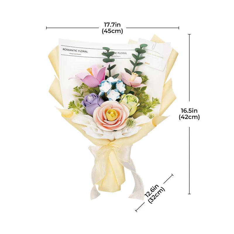Desktrim™ | Romantic Floral Bouquet DIY 3D Puzzle