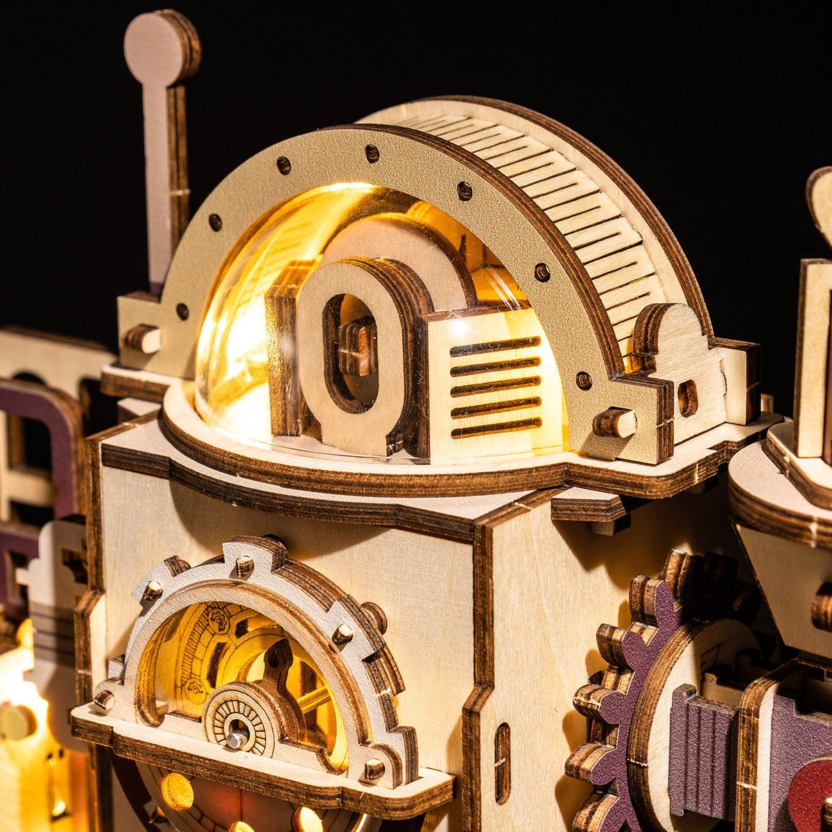 Desktrim™ | Sweet Factory Marble Run - 3D Wooden Puzzle