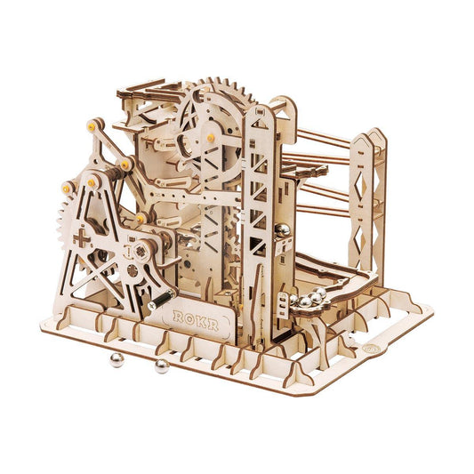 Desktrim™ | Swingback Explorer - 3D Wooden Puzzle Marbel Run