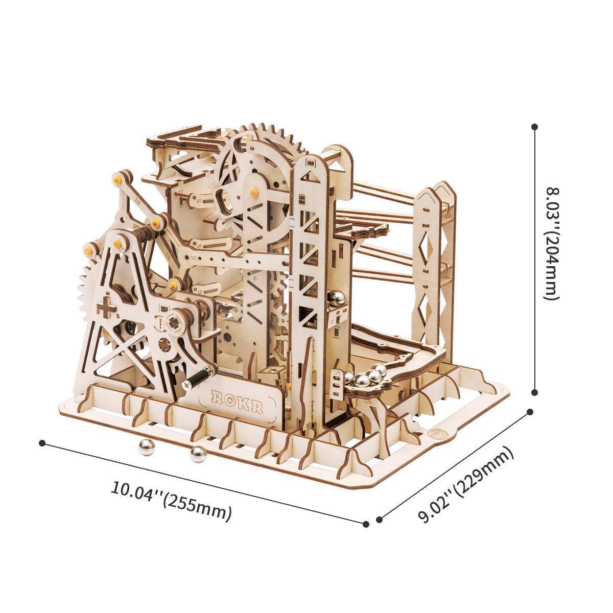Desktrim™ | Swingback Explorer - 3D Wooden Puzzle Marbel Run